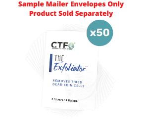 The Exfoliater® Sample Mailers - 50 Count